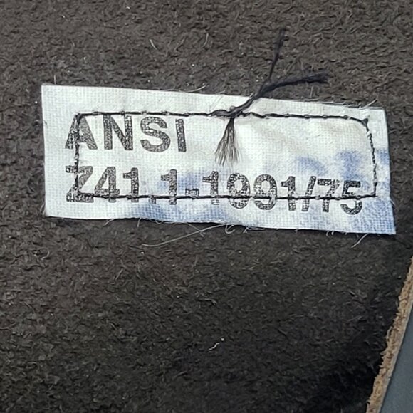 Vintage BILTRITE ANSI Z41.1-1991/75  Leather Combat Boots Steel Toe 11.5 NOS - Picture 11 of 12